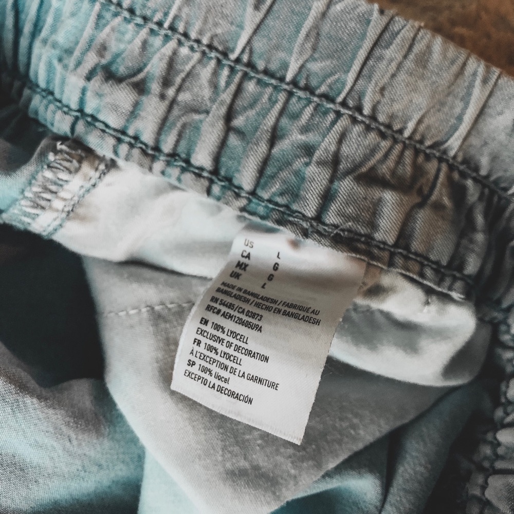 american eagle chambray shorts !!!